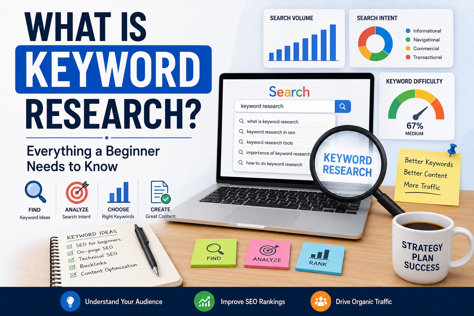 Read more about the article What Is Keyword Research? Everything a Beginner Needs to Know